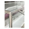 PSG Üvegre szerelt korlát 40x40 mm AISI 304 szatén – 2500 mm 001-082 (4)