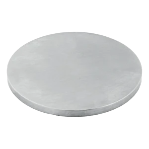 Lapos hegesztő zárósapka fi 50 mm AISI 304 – szatinált