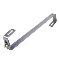 Tetőhorog S450 állítható ferde tetőkhöz 450x30x4mm rozsdamentes acél M10