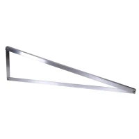 Szerelési háromszög 15° függőleges 1400x1352x374 mm alumínium