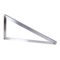 Háromszög szerelőkonzol 25° 890x810x380 mm alumínium fotovoltaikus rendszerekhez